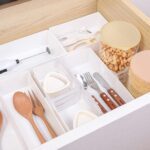 Refrigerator Internal Drawer Shelf Divider Clip (4 Pcs Set) - Sleeve Design by Nari Haat, Indian ethnic wear, women c...