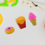 3D Food Fancy Colorful Erasers – Cute Novelty Eraser Set for Kids (1 Set) - Full Detail by Nari Haat, Indian ethnic...