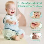 Silicone Baby Teether Pack of 1 (Mix Design & Color) - Back View by Nari Haat, Indian ethnic wear, women clothing, de...