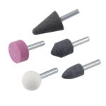 Abrasive Mounted Stone Grinding Wheel Head Grinding Burr Wheel Rotary Tools Set 5 Pcs - Sleeve Design by Nari Haat, I...