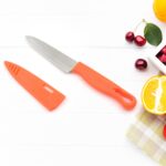 Stainless Steel Knife For Kitchen Use, Knife Set, Knife & Non-Slip Handle With Blade Cover Knife, Fruit, Vegetable,Kn...