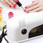 9W LED UV Lamp Nail Dryer Gel Nail Lamp Nail Curing Lamp (1 Pc) - Neckline Detail by Nari Haat, Indian ethnic wear, w...