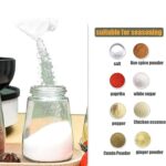 Glass Salt Dispenser for Cooking with 0.5g Precision (1 Pc) - Sleeve Design by Nari Haat, Indian ethnic wear, women c...