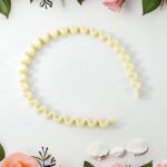 Plastic Simple Headbands Comb Headbands Hairbands (1 Pc) - With Dupatta by Nari Haat, Indian ethnic wear, women cloth...