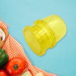 2 in 1 Manual Citrus Juicer and Grinder Portable Ginger Garlic Fruit Vegetable - Closeup Embroidery by Nari Haat, Ind...
