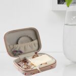 Jewelry Travel Organizer Case (1 Pc / Mix Design) - Closeup Embroidery by Nari Haat, Indian ethnic wear, women clothi...