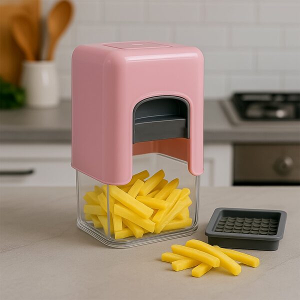 Apex Heavy Duty Potato Chipser & Vegetable Chopper with Dual Blade Set - Front View by Nari Haat, Indian ethnic wear,...