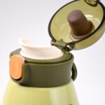 Vacuum Insulation Flask Bottle with Straw for Sports Adult Children (Approx 480ml) - Sleeve Design by Nari Haat, Indi...