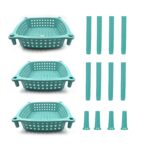 3 layer round Kitchen Trolley Basket ( MOQ :- 6 Pc) - Back View by Nari Haat, Indian ethnic wear, women clothing, des...