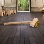 Paving Brush Wooden Block Paving Brush Patio Weed Remover Tool (1 Pc) - Neckline Detail by Nari Haat, Indian ethnic w...