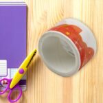 1 Roll Scrapbook Sticker Tape for Journaling & Craft - Closeup Embroidery by Nari Haat, Indian ethnic wear, women clo...