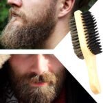 2 in 1 Dual Side Hair Bristle Beard Brush for Men Beard Comb (1 Pc) - Closeup Embroidery by Nari Haat, Indian ethnic ...
