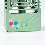 Mini Rechargeable Desktop Fan for Home & Office (USB, Handheld) - Fabric Detail by Nari Haat, Indian ethnic wear, wom...