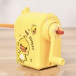Plastic Cutest Duck Pencil Sharpener (1 Pc) - Fabric Detail by Nari Haat, Indian ethnic wear, women clothing, designe...