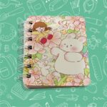 Cute Small Journal Diary for Notes & Study (82×105 MM, 1 Pc) - Front View by Nari Haat, Indian ethnic wear, women cl...