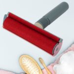 Plastic Handle Sofa Bed Clothes Lint Hair Dust Remover Cleaning Brush (1 Pc) - Neckline Detail by Nari Haat, Indian e...