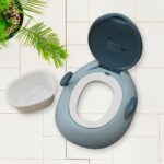 BABY PORTABLE LIGHTING & MUSIC BABY POTTY SEAT  CHAIR FOR  POTTY SEAT FOR 1+ YEAR CHILD - Sleeve Design by Nari Haat,...