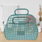 Grocery Vegetable Foldable Smiley Non-Woven Fabric Shopping Bag - Fabric Detail by Nari Haat, Indian ethnic wear, wom...