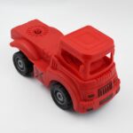 Friction Powered Dumper Toy Truck with Opening Container for Indoor/Outdoor Play - Sleeve Design by Nari Haat, Indian...