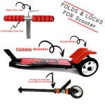 Kids 3-Wheel Leg Push Scooter with Adjustable Height (4–8 Years) - Sleeve Design by Nari Haat, Indian ethnic wear, ...