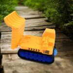 Engineering Vehicle Toys for Kids (1 Pc) - Neckline Detail by Nari Haat, Indian ethnic wear, women clothing, designer...