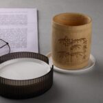 Coffee Table Must-Have: 6 Coasters (Protects Your Furniture) - Closeup Embroidery by Nari Haat, Indian ethnic wear, w...