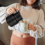 Thermal Coffee Carafe & Water Bottles with LED Display (500 ml & 1000 ml) - Back View by Nari Haat, Indian ethnic wea...