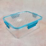 Multipurpose Plastic Containers / Lunch Boxes (3 Pcs Set / 1500, 750, 350 ML Approx) - Neckline Detail by Nari Haat, ...