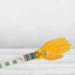 Five Finger Meridian Massage Tool with Non-Slip Handle (1 Pc) - Closeup Embroidery by Nari Haat, Indian ethnic wear, ...