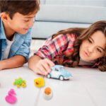 3D Mix Design Erasers – Cute & Colorful Novelty Erasers for Kids, School (1 Set) - Sleeve Design by Nari Haat, Indi...