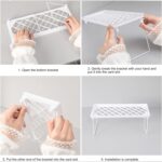 Bathroom Organizer Kitchen Utility Storage Rack Shelf Divider Makeup Home - Neckline Detail by Nari Haat, Indian ethn...