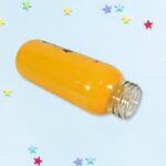 PORTABLE GLASS WATER BOTTLE, CREATIVE GLASS BOTTLE WITH GLASS WATER ( Mix Design) - Neckline Detail by Nari Haat, Ind...