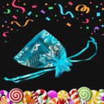 Organza Return Gift Bags Small Mesh Bags Drawstring Gift Bags Christmas Drawstring Organza Gift Bags, Wedding Party F...