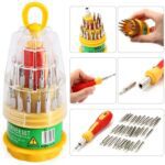 Magnetic 31 in 1 Repairing ScrewDriver Tool Set Kit - Neckline Detail by Nari Haat, Indian ethnic wear, women clothin...