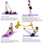 Extra Strong Pull String Body Building Training, Pull Rope Rubber Exerciser - Neckline Detail by Nari Haat, Indian et...