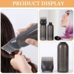 Comb Applicator Bottle, Hair Oil Applicator Bottle for Hair Dye Bottle Applicator Brush with Graduated Scale, Profess...