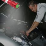 Mini LED Torch Pen Flashlight for Outdoor, Travel & Emergency - Neckline Detail by Nari Haat, Indian ethnic wear, wom...