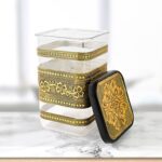 Plastic Rajwadi Container 2pcs set 1100ml - Neckline Detail by Nari Haat, Indian ethnic wear, women clothing, designe...