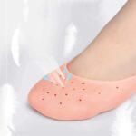 Anti-Crack Full Length Silicone Foot Protector Moisturizing Socks (1 Pair / Mix Size) - Closeup Embroidery by Nari Ha...