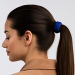 Tyre Shape Hair Rubber Bands Pack of 3 (Multicolour), Hair accessories - Closeup Embroidery by Nari Haat, Indian ethn...