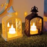 Smokeless Led Light Lantern Lamp, Diwali (24 Pcs Set) - Sleeve Design by Nari Haat, Indian ethnic wear, women clothin...