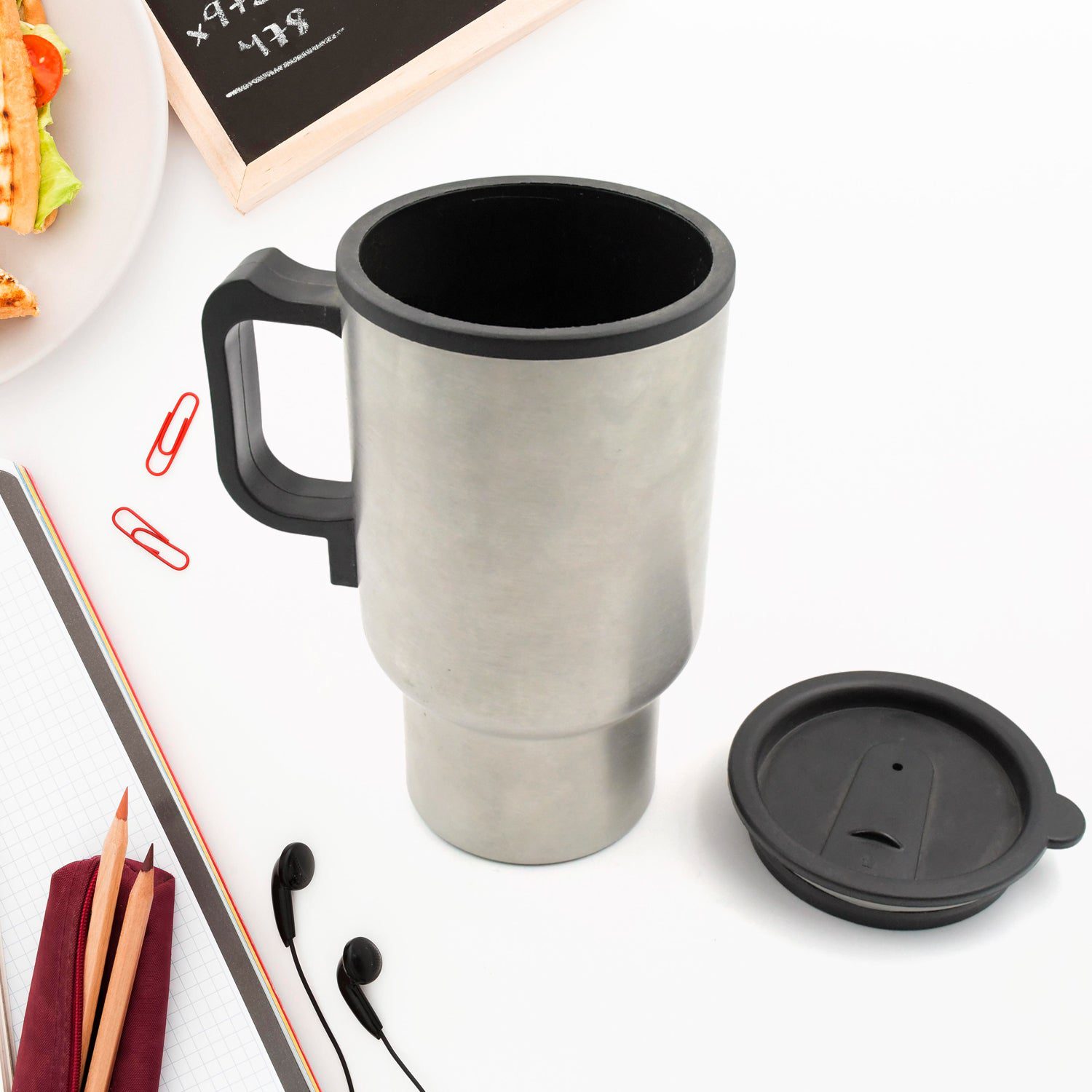 03_8a59a496-9f8e-492a-a6fc-f4869a38a5ee.jpg 12V Car Charging Electric Kettle Mug (Silver) - Front View by Nari Haat, Indian ethnic wear, women clothing, designer...