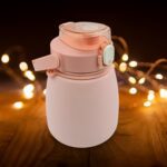 Stainless Steel Mug / Bottle Vacuum Insulated Cup Handle & Strap, Tumbler (1000 ML) - Neckline Detail by Nari Haat, I...