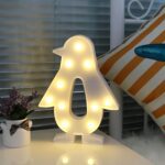 Penguin Shaped Light LED Light Kids Room (1 Pc / Battery Not Included) - Neckline Detail by Nari Haat, Indian ethnic ...