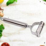 Multifunctional peeler, grater, fruit peeler, kitchen household gadget set (5 Pc Set) - Back View by Nari Haat, India...