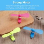 Micro / Android USB Mini Fan Flexible USB Fan (1 Pc / With Card Packing) - Back View by Nari Haat, Indian ethnic wear...