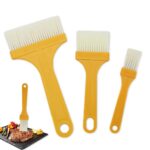 Multifunction Basting Brush, Barbecue Brush, Cooking Pastry Brush Baking (3 Pcs Set) - Front View by Nari Haat, India...