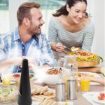 Fly Repellent Fan (Battery & USB) - Tabletop, Indoor/Outdoor, Chemical-Free - Back View by Nari Haat, Indian ethnic w...