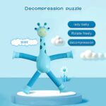 LED Giraffe Telescopic Suction Cup Toys (1 Pc) - Neckline Detail by Nari Haat, Indian ethnic wear, women clothing, de...