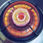 Stainless Steel Grill Jalli, Chota Tandoor - Neckline Detail by Nari Haat, Indian ethnic wear, women clothing, design...